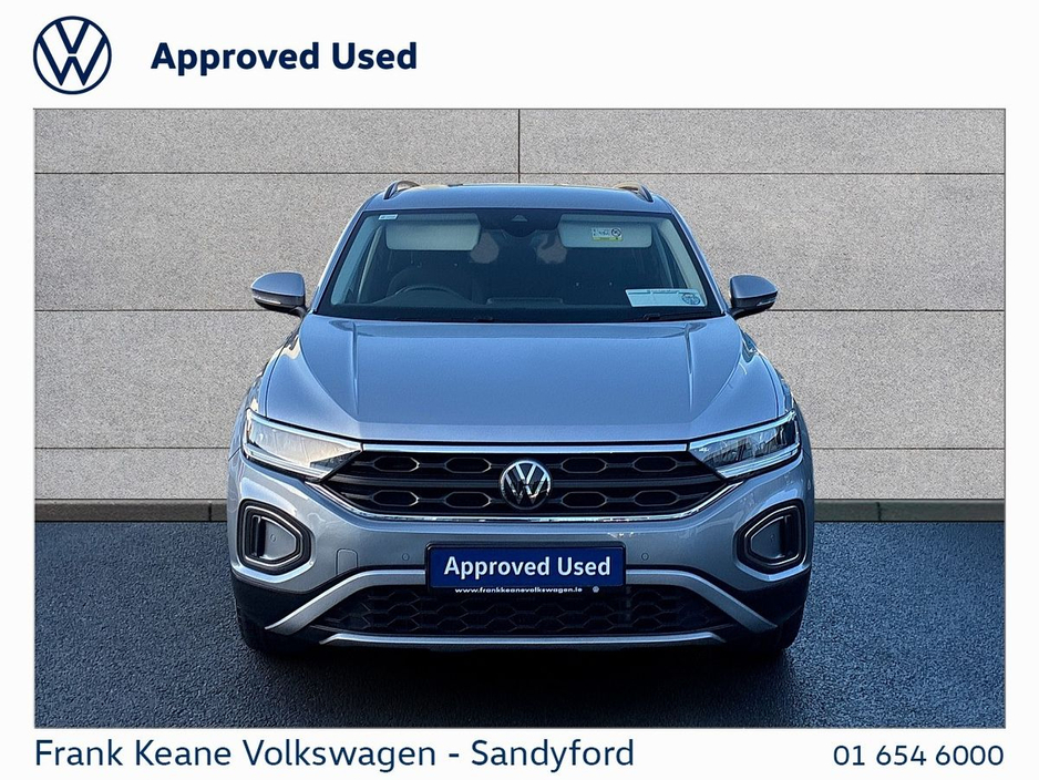 2022 Volkswagen T-Roc *Life* 1.0 TSI 110HP Manual @Frank Keane Volkswagen South Dublin €25,495