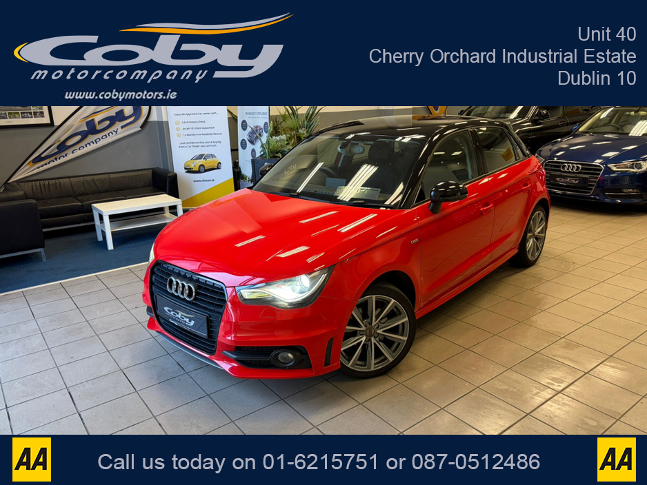 2014 Audi A1 1.0 5DR AUTO. Stunning Car, New NCT done before collection, 2 keys, Alloy Wheels, Reverse Camera, Parking Sensors, Air Conditioning, MFSW, Full Electrics and much more. €12,950