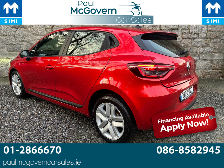 2022 Renault Clio DYNAMIQUE EDITION NAEB TC TCE 90**//**AIR CON**//**CRUISE CONTROL**//**LANE DEPARTURE WARNING**//**COLLISION ALERT**//**RENAULT WARRANTY TILL AUGUST 2027**//**FINANCE AVAILABLE**//**TRADE IN WELCOME!! €13,995