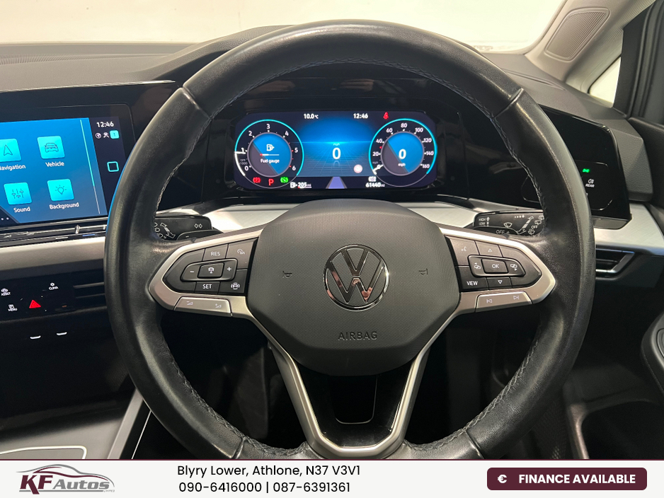 2023 Volkswagen Golf Life 2.0TDI 115bhp 5dr Auto - 232 Reg €29,995