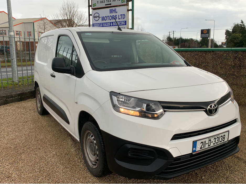 2021 Toyota Proace City CITY 1.5 75HP GL SWB 3DR €12,950