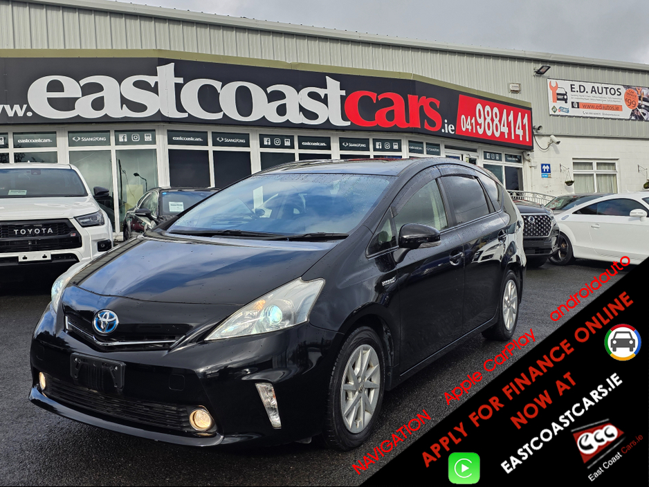 2013 Toyota Prius Alpha (7 Seater) - SELF CHARGING HYBRID -ALLOYS  -SIMI DEALER - LOW ROAD TAX BAND €13,450