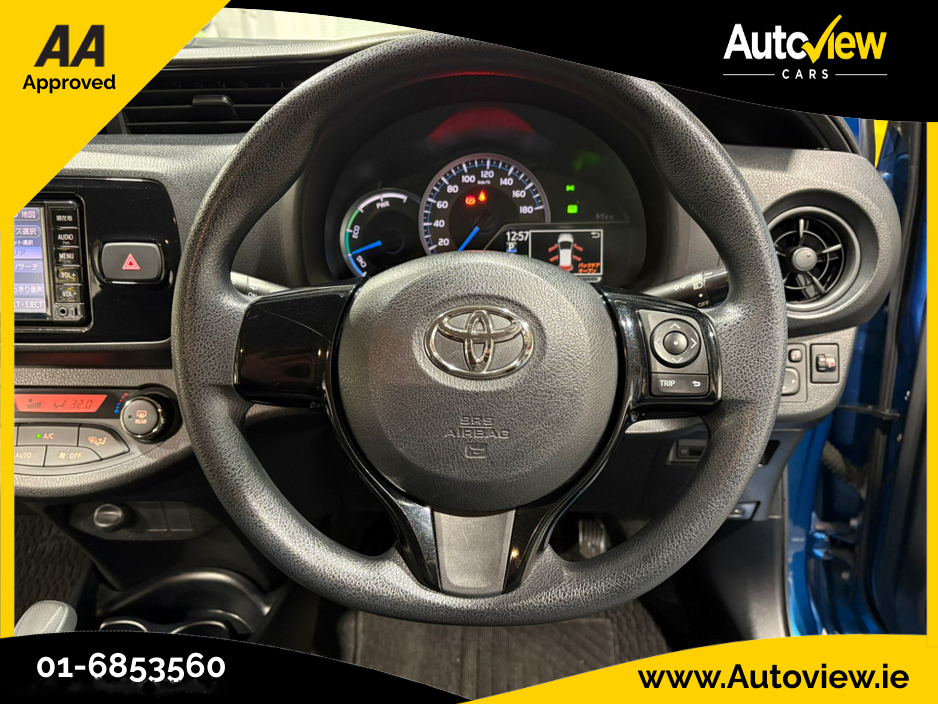 2017 Toyota Vitz /Yaris 1.5 Self-Charging Hybrid. AA APPROVED // FINANCE & NATIONWIDE DELIVERY AVAILABLE // SIMI DEALER €11,995