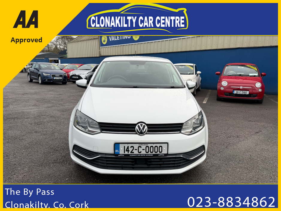 2014 Volkswagen Polo Vw Polo 1.2 Petrol Tsi Automatic €10,950