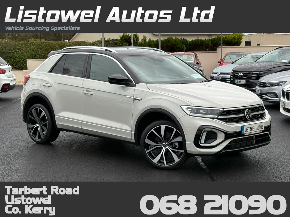 2023 Volkswagen T-Roc R-LINE 2.0TDI 150BHP AUTOMATIC €36,950