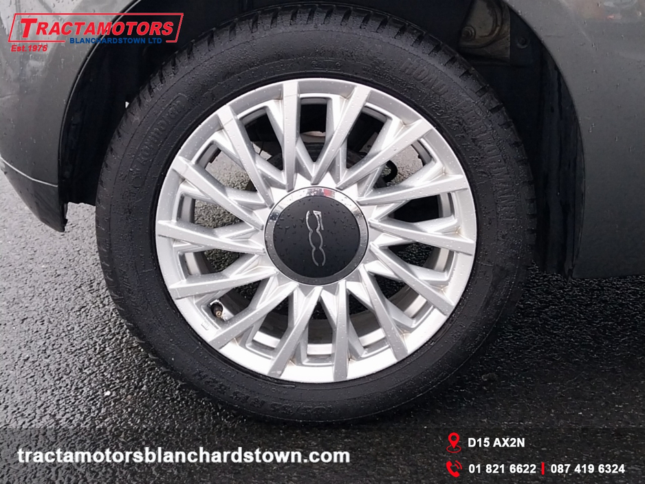 2017 Fiat 500 1.2 LOUNGE 69BHP 3DR AUTO €10,999