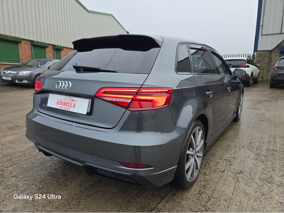 2018 Audi A3 1.6 TDI S LINE 30 116PS 5DR AUTO €19,850
