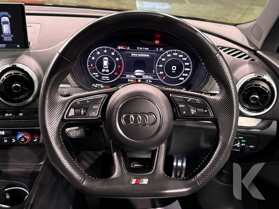 2020 Audi A3 1.4 AUTOMATIC - S-LINE - ALLOY WHEELS - MULTI FUNCTION STEERING WHEEL - CRUISE CONTROL - ELECTRIC SEATS - HEATED SEATS - REVERSE CAMERA €25,950