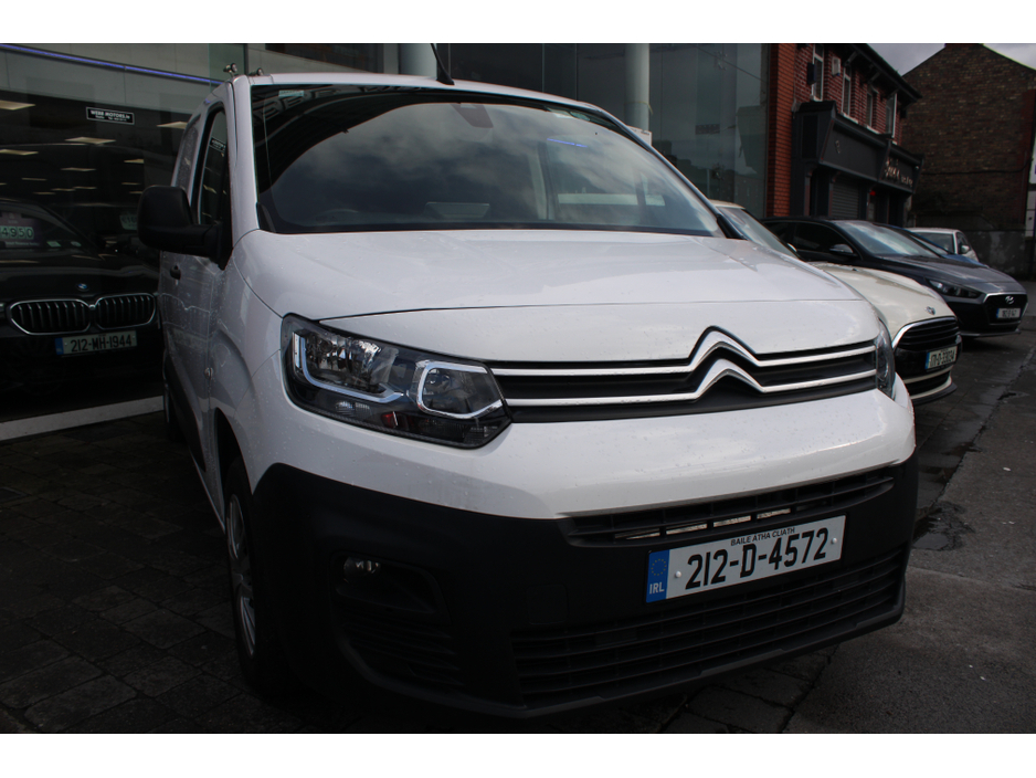 2021 Citroen Berlingo SLIDING SIDE DOOR ENT BLUEHDI 75 MWB 3DR 3 SEAT €13,950