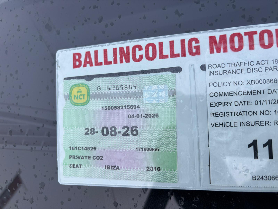 2016 SEAT Ibiza DEPOSIT TAKEN €7,950