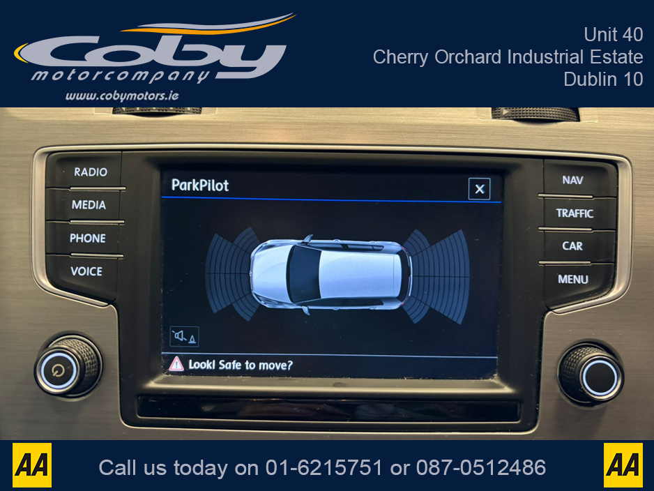 2016 Volkswagen Golf 1.6 TDI MATCH EDITION BLUEMOTION 110PS 5DR. NCT, Alloy Wheels, MFSW, Cruise Control, Heated Seats, Folding Rear Seats, Parking Sensors, Air Conditioning, and more €12,950