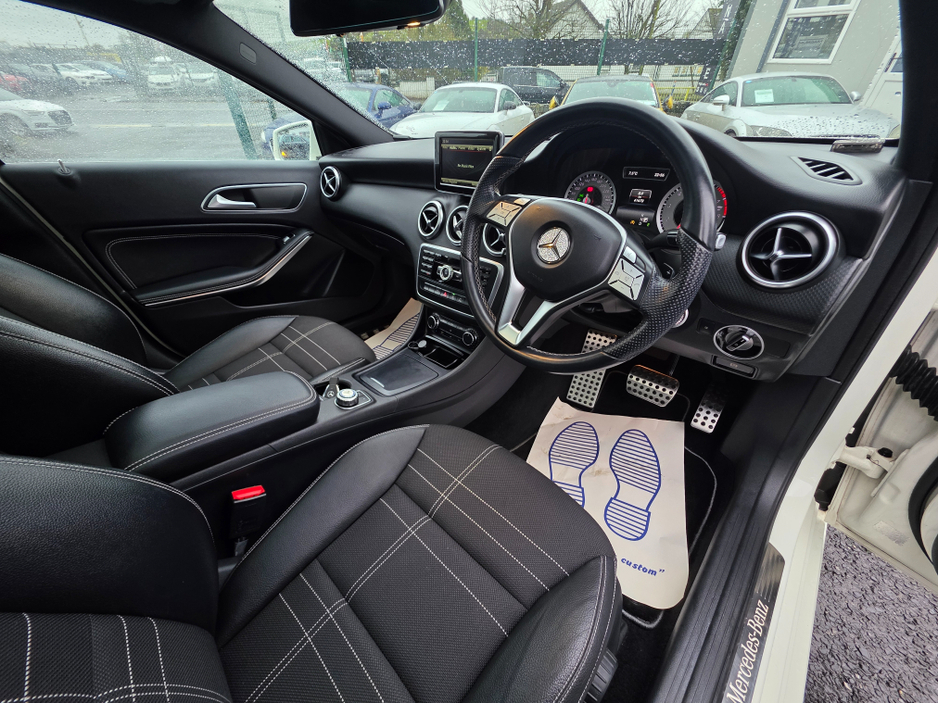 2015 Mercedes-Benz A Class A180  SUNFOOF PANO ROOF - HALF LEATHER HEATED SEATS - REV CAMERA - HI SPEC / SYSTEM LOW ROAD TAX BAND / SIMI DEALER €16,450