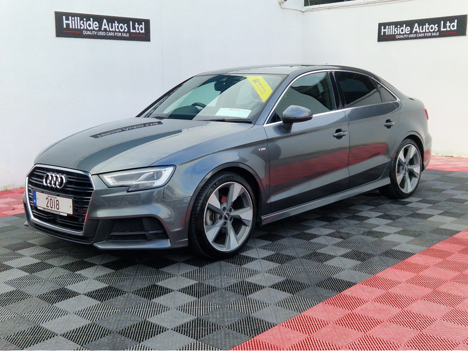 2018 Audi A3 Saloon *DEPOSIT NOW TAKEN*  S-LINE 1.4 PETROL AUTOMATIC VIRTUAL DASH €21,950