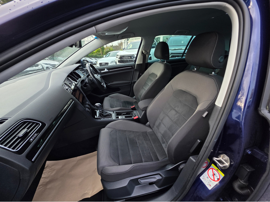 2017 Volkswagen Golf ( 172 REG )1.4 TSI HIGHLINE ALCANTARA SEATS CARPLAY ANDROID AUTO BLIND SPOT LANE ASSIST €17,950