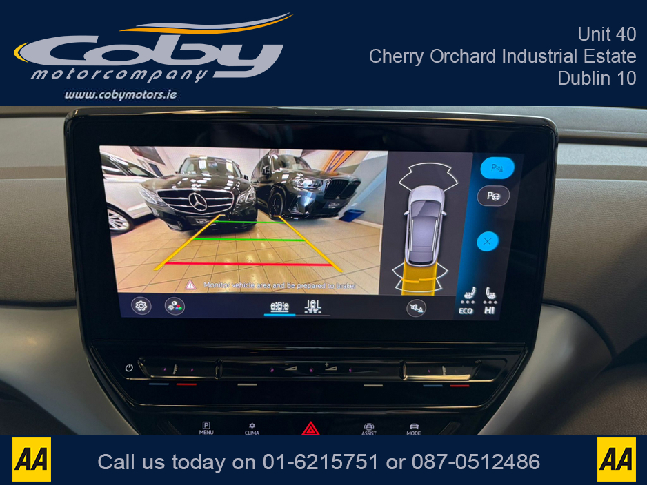 2022 Volkswagen ID.4 PRO 150 KW FAMILY 77KWH 204BHP PR PROPERF AUTO. 2Keys, 1/2 Leather, Full Electrics, Sat Nav, Dual Climate Control, Heated Seats, Cruise Control, Revers Cam, Parking Sensors, Handsfree, & more. €27,950