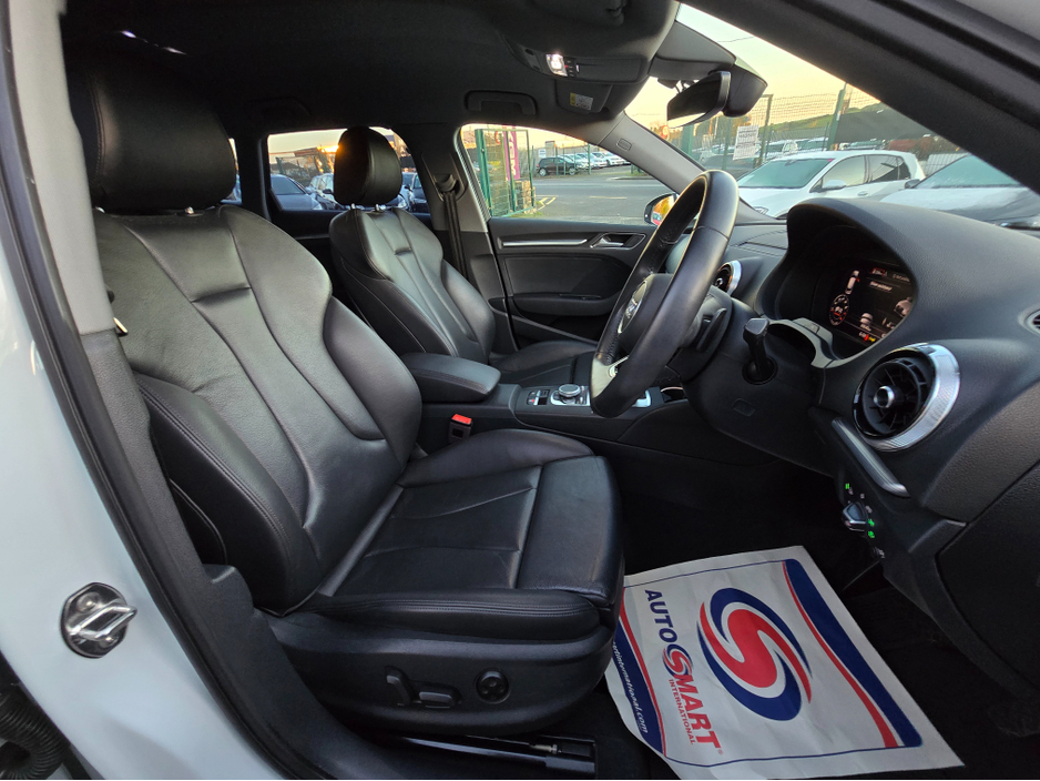 2019 Audi A3 ( 192 ) FULL LEATHER PACK SMARTPHONE INTERFACE- SATNAV - VIRTUAL COCKPIT - NAVIGATION REVERSING CAMERA -BLIND SPOT - PARKING SENSORS- €23,500