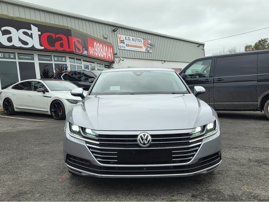 2019 Volkswagen Arteon 2.0 TSI 4 MOTION 280BHP VIRTUAL DASH FULL LEATHER HEATED ELECTRIC SEATS SAT NAV CARPLAY ANDROID AUTO BLIND SPORT PARKING SENSORS SELF PARKING ASSIST 360 CAMERA €30,950