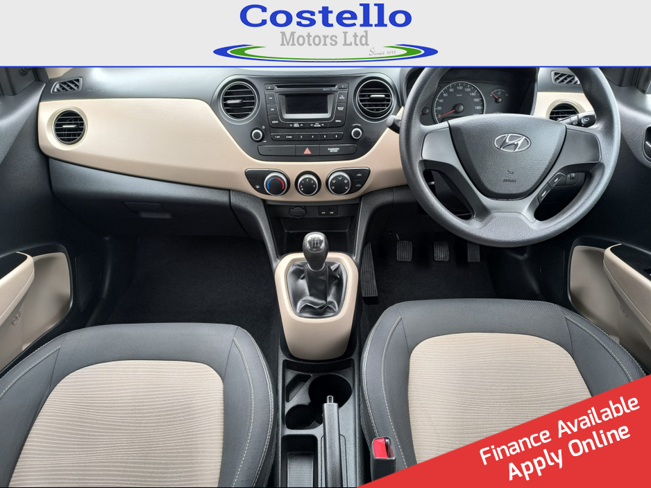 2016 Hyundai i10 MANUAL CLASSIC 4DR €9,200