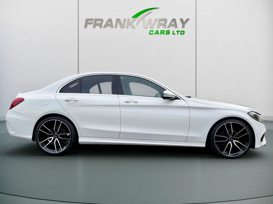 2015 Mercedes-Benz C Class C200 D AMG LINE 136 BHP **FULL LEATHER**REVERSE CAMERA**XENON LIGHTS**AS NEW**FSH** €17,950
