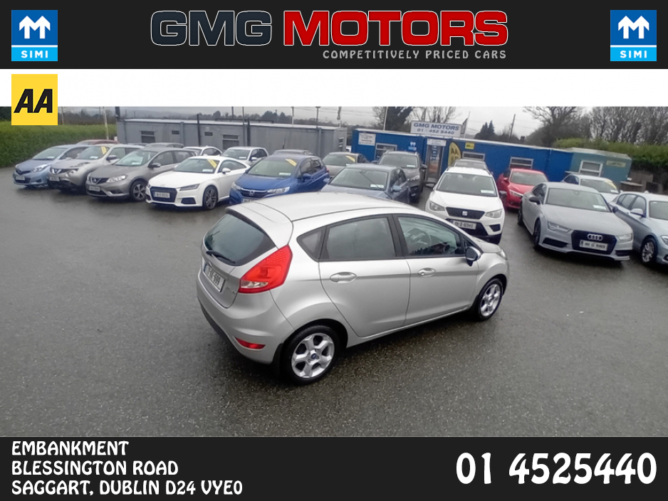 2011 Ford Fiesta STYLE 1.25 60PS 5DR..LOW MILEAGE €6,950