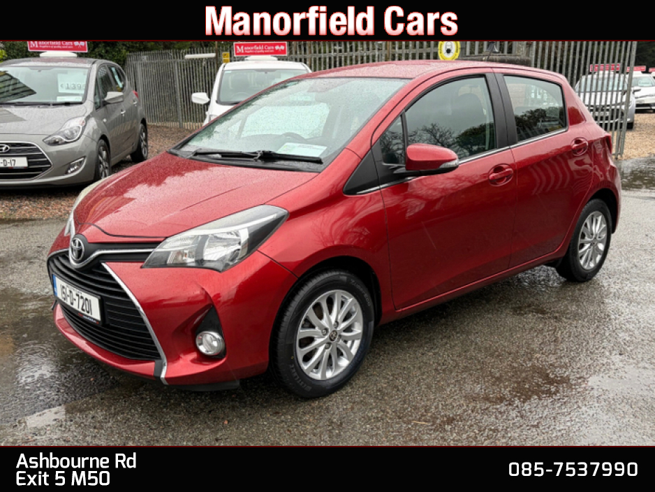 2015 Toyota Yaris SOL 1.33 PETROL 6 SPEED MANUAL 4DR HATCHBACK *ONE OWNER IRISH CAR* *TOP SPEC* *FULL TOYOTA SERVICE HISTORY* *NEW NCT 01/2027* *€200 ROAD TAX* *FINANCE ARRANGED TODAY* €10,450