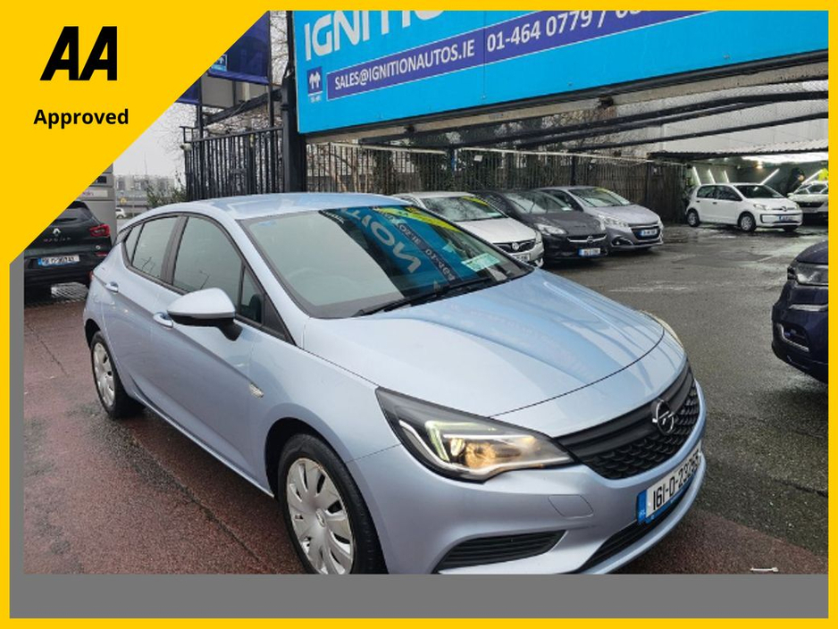 2016 Opel Astra 1.4 PETROL, NEW NCT, SERVICE HISTORY, LOW MILEAGE, FINANCE, WARRANTY, 5 STAR REVIEWS €9,995