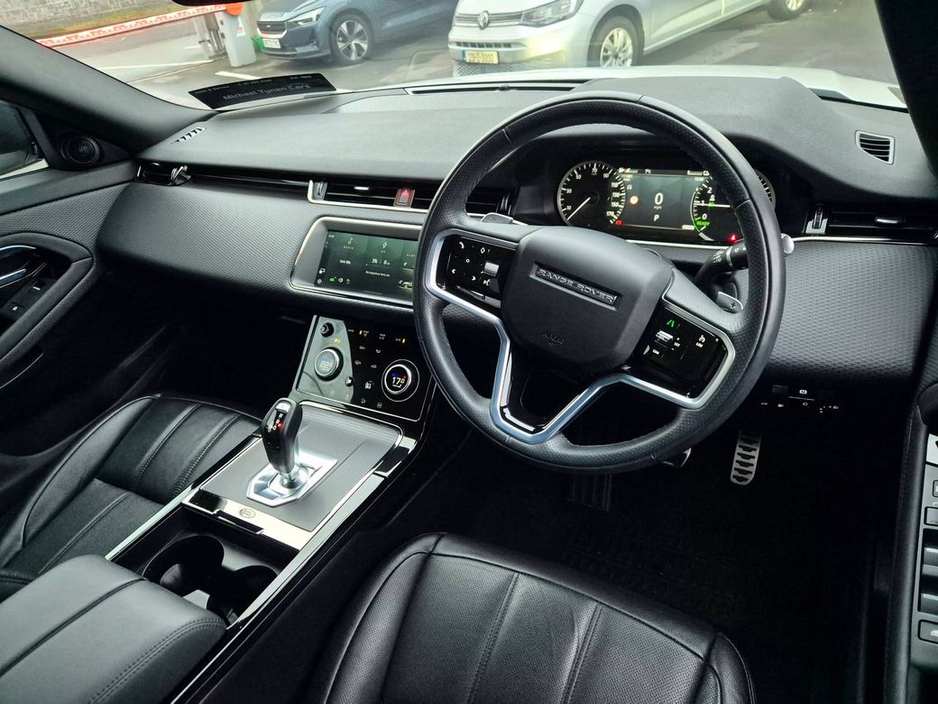 2021 Land Rover Range Rover Evoque R-Dynamic S P300e 1.5 Petrol Plug-In Hybrid Auto, 20'' Alloys, Black Leather Seats - Trade in Price €36, 777. €35,777