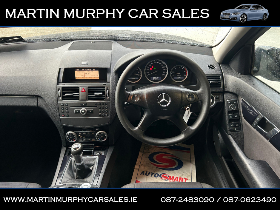 2011 Mercedes-Benz C Class C200 2.1 CDI 6 SPEED MANUAL €3,950