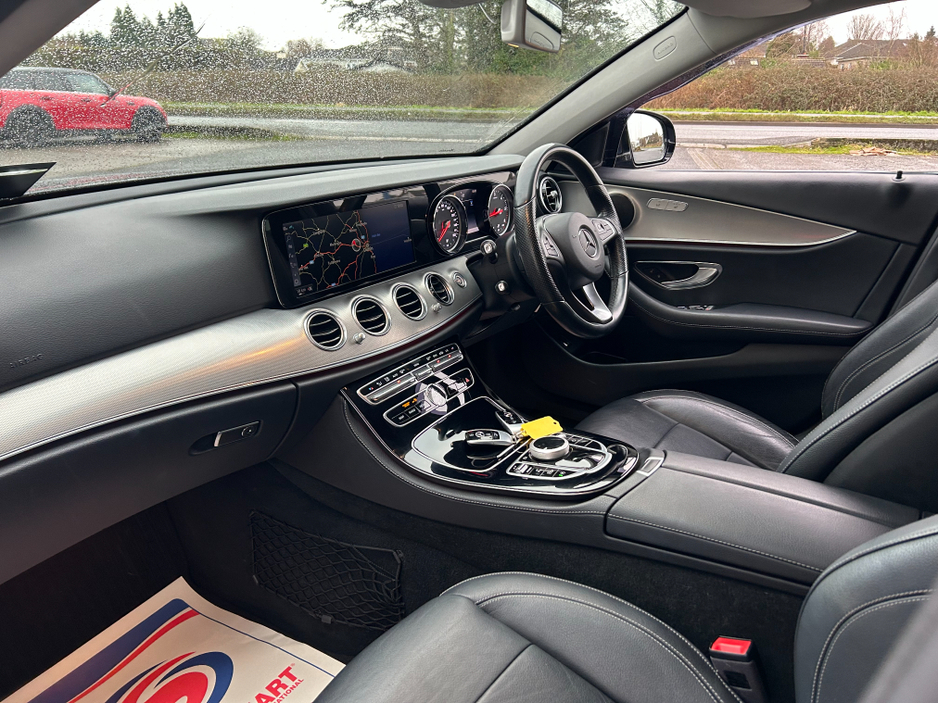 2018 Mercedes-Benz E Class E220 D. AUTO. FULL LEATHER. LOW KMS.  FINANCE AVAILABLE. TRADE IN WELCOME. www.nangleharris.ie. ALL CARS CHECKED WITH MOTORCHECK.IE CALL 01 5620011 €24,900