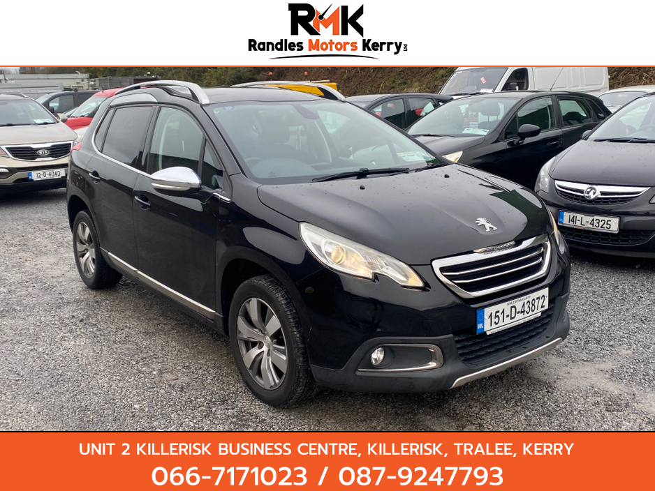 2015 Peugeot 2008 1.2 E-VTI 82 ALLURE EGC 5DR A €8,900