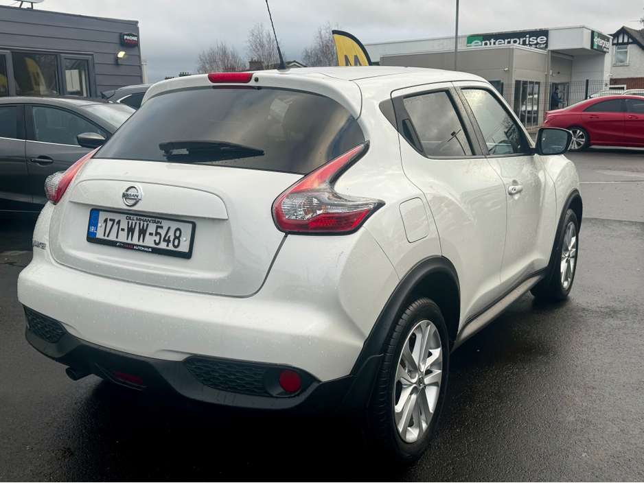 2017 Nissan Juke SV Premium – Pearl White, High Spec €8,950
