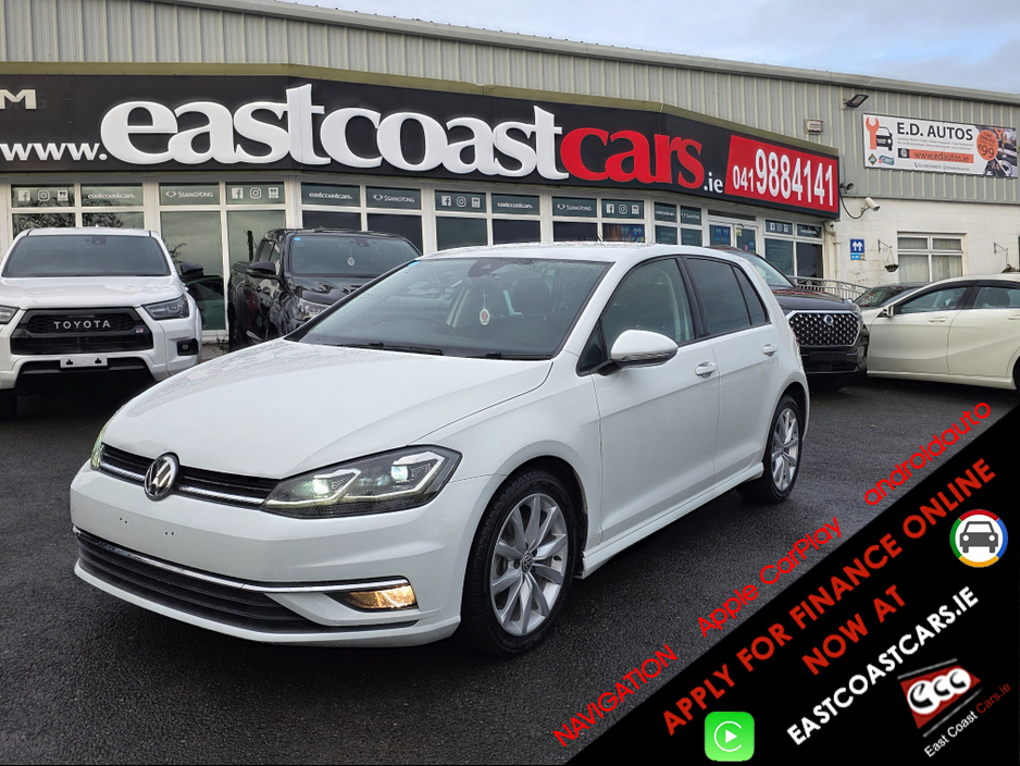 2019 Volkswagen Golf 1.4 TSI HIGHLINE VIRTUAL CLOCKS SAT NAV PACK - -REVERSE CAMERA - NAVIGATION - CARPLAY - ANDROID AUTO- BLIND SPOT REAR TRAFFIC ASSIST - DISCOVER PRO €18,750