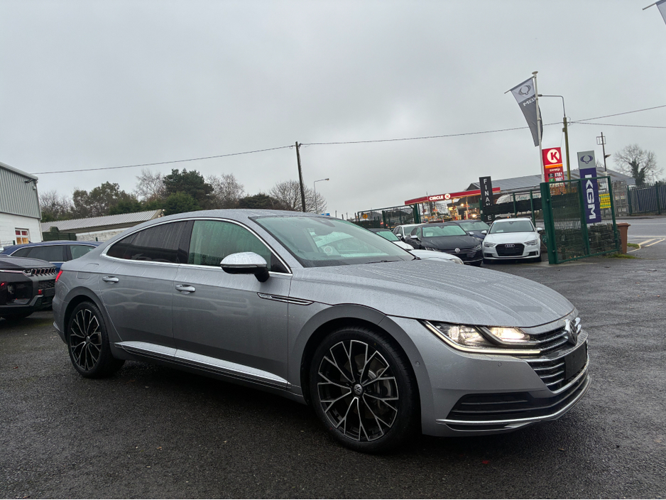 2019 Volkswagen Arteon 2.0 TSI  4 MOTION 280BHP VIRTUAL DASH FULL LEATHER HEATED ELECTRIC SEATS SAT NAV CARPLAY ANDROID AUTO BLIND SPORT PARKING SENSORS SELF PARKING ASSIST 360 CAMERA DYNAUDIO SOUND SYSTEM €29,950