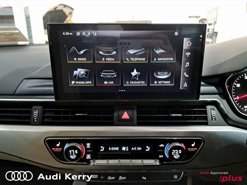 2023 Audi A4 2.0 35TDI 163BHP SE AUTOMATIC WITH UPGRADED ALLOYS, HIGH BEAM ASSIST & AMBIENT LIGHTING €37,995