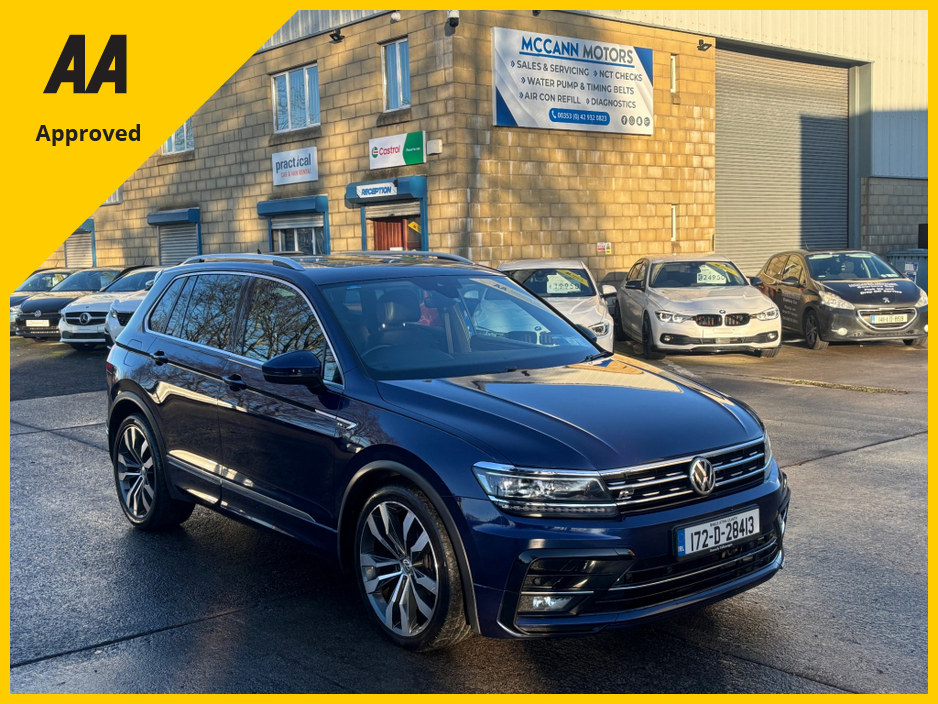 2017 Volkswagen Tiguan 2.0 TDI R-LINE 4MOTION 5DR AUTO 190PS FULLY LOADED WITH SPEC €18,950