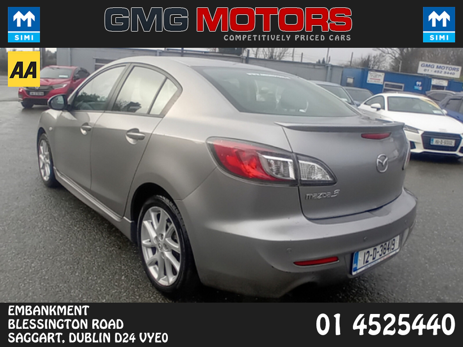 2012 Mazda Mazda3 **LOW MILEAGE**1.6 D SPORT 115PS 4DR €5,950