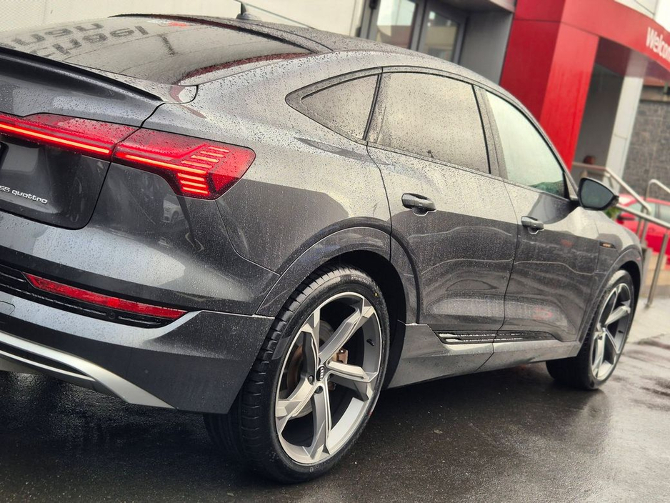 2022 Audi e-tron 55 S Line Sportback Quattro (408bhp) Upgraded 22'' Alloys + Black Edition Styling ( Nov '22 Reg ) Trade in Price €38, 999 €37,999