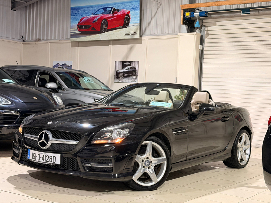 2015 Mercedes-Benz SLK Class 200 BLUE EFFICIENCY AMG SPORT 2DR AUTO €17,950