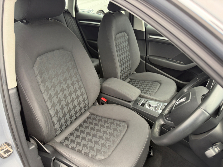 2016 Audi A3 HATCHBACK 1.4 AUTOMATIC * REAR VIEW CAMERA, PARKING SENSORS FRONT AND REAR, AUDI MULTIMEDIA, POWERED FOLDING HEATED MIRRORS, PADDLE SHIFT, ISOFIX CHILD SEAT ANCHOR POINTS, 16" ALLOYS * €15,950