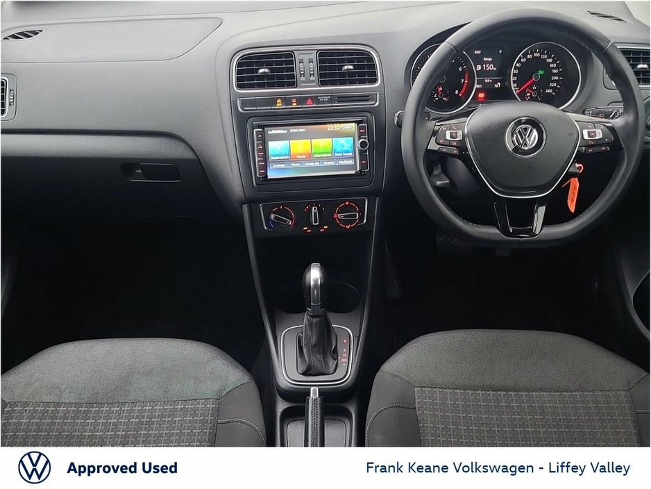 2015 Volkswagen Polo TRENDLINE AUTO 1.2 *REAR VIEW CAMERA* *WHITE* *NEW NCT* *12 MONTHS FRANK KEANE WARRANTY* *FINANCE AVAILABLE* €11,995