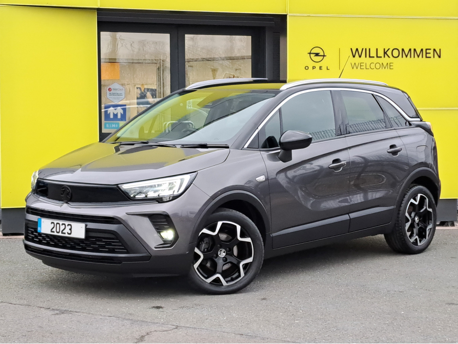 2023 Opel Crossland ULTIMATE 1.2TURBO 110BHP **LEATHER/SUEDE INTERIOR** €21,950