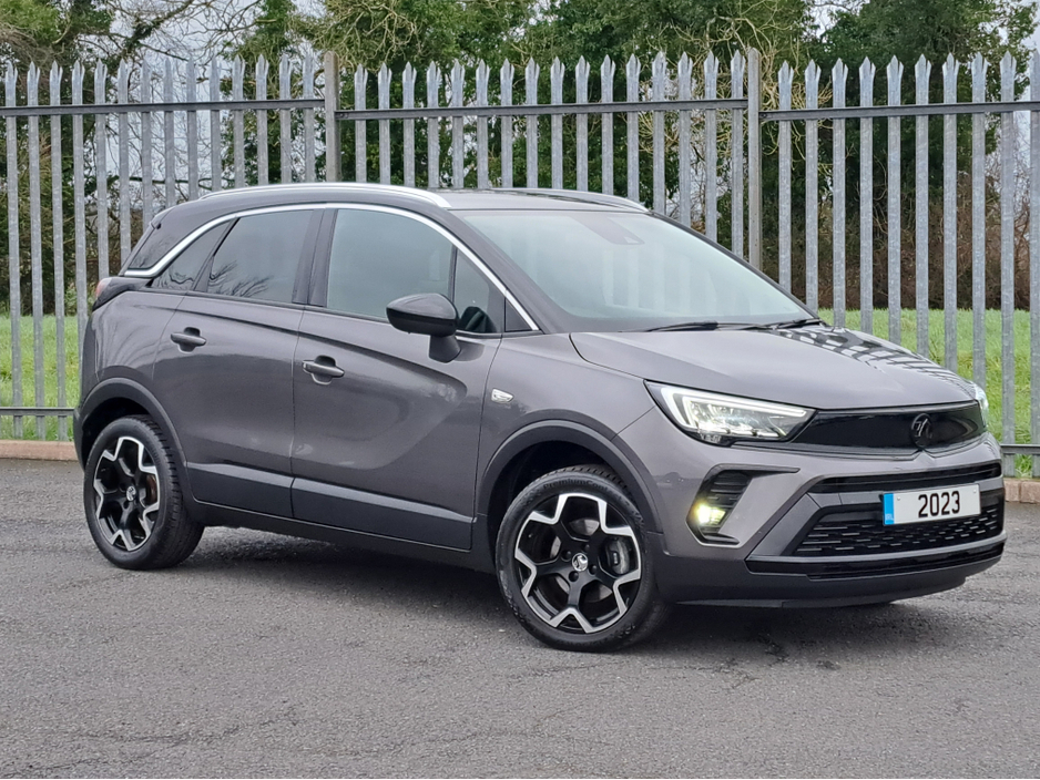 2023 Opel Crossland ULTIMATE 1.2TURBO 110BHP **LEATHER/SUEDE INTERIOR** €21,950
