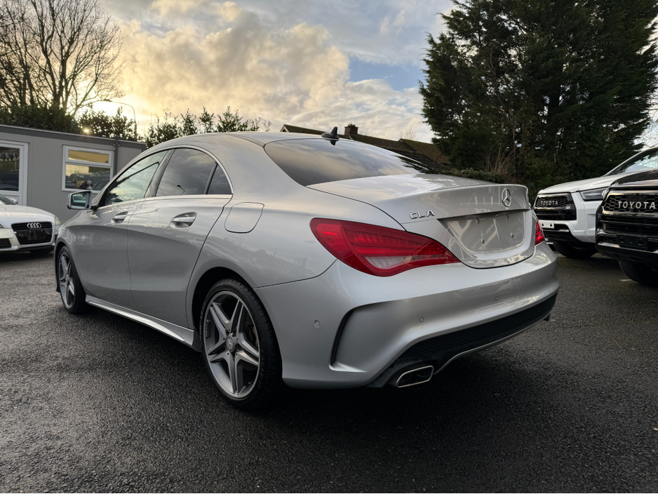 2015 Mercedes-Benz CLA Class ( 152 REG ) PANORAMIC SUNROOF AMG INTERIOR CLA180 HALF LEATHER HEATED  SEATS , PRIVACY GLASS REV CAMERA ALLOYS - €18,950