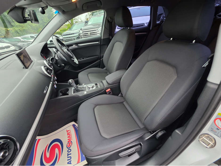 2018 Audi A3 ( 182 REG ) 1.4 TFSI FACE-LIFT- SMARTPHONE INTERFACE- SATNAV -  - NAVIGATION REVERSING CAMERA -BLIND SPOT - PARKING SENSORS €18,950