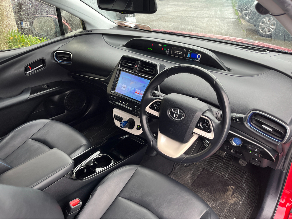 2018 Toyota Prius TOURING SELECTION AUTOMATIC 1.8 HYBRID PETROL //HIGH SPEC//FULL LEATHER HEATED SEATS//HEAD UP DISPLAY//ADAPTIVE CRUISE CONTROL//REVERSE CAMERA// €16,950