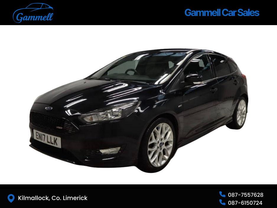 2017 Ford Focus LOW MILES ST-LINE TDCI €14,800