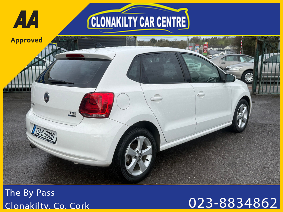 2013 Volkswagen Polo Vw Polo 1.2 Petrol Tsi Automatic €9,950