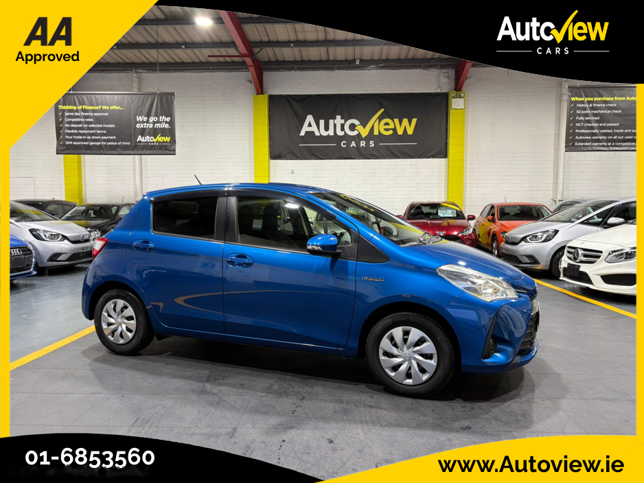 2017 Toyota Vitz /Yaris 1.5 Self-Charging Hybrid. AA APPROVED // FINANCE & NATIONWIDE DELIVERY AVAILABLE // SIMI DEALER €11,995