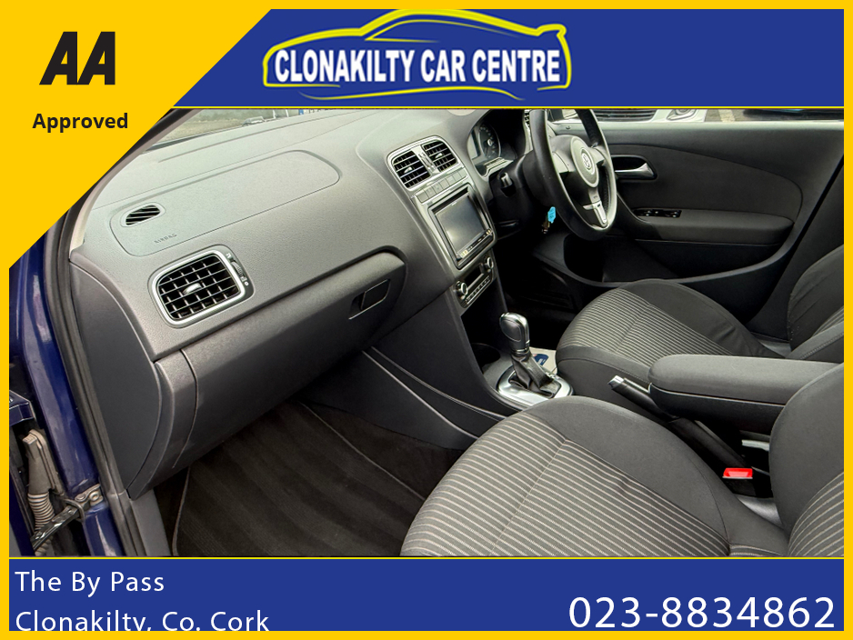 2013 Volkswagen Polo 131 navy] Vw Polo 1.2 Petrol Tsi Automatic €9,949