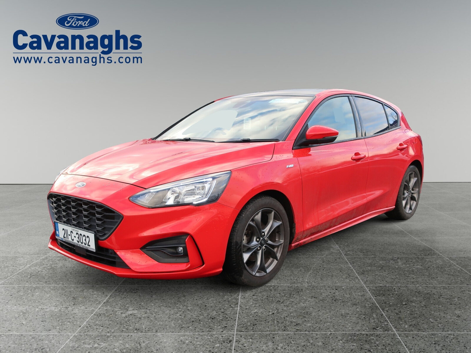 2021 Ford Focus 1.0T EcoBoost Hybrid 125PS ST-Line €22,995